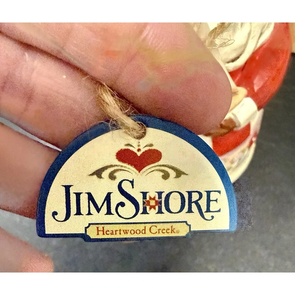 Jim Shore Heartwood Creek Christmas Spirit Fills My Sails figurine In Box Boat